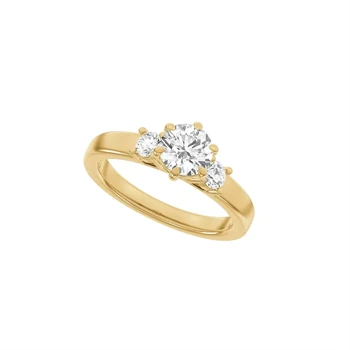 14 kt rødguld Modern Luxury by Siersbøl, med i alt 1,33 ct Top Wesselton / SI