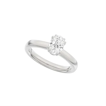 14 kt hvidguld Modern Luxury by Siersbøl, med i alt 1,0 ct Top Wesselton / SI