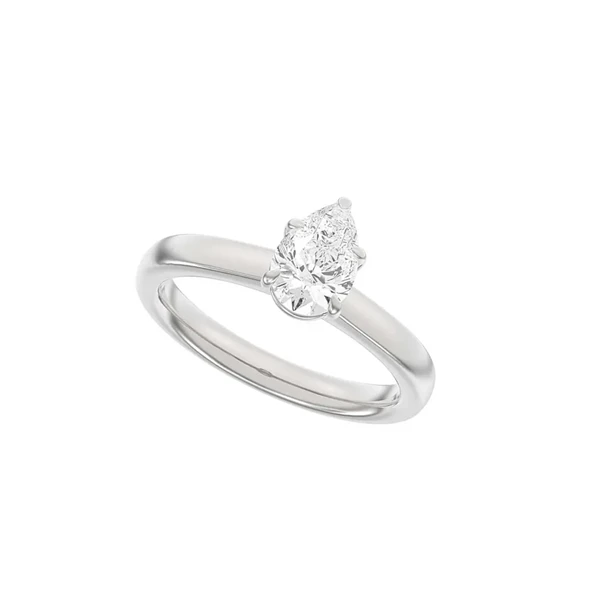14 kt hvidguld Modern Luxury by Siersbøl, med i alt 1,0 ct Top Wesselton / SI