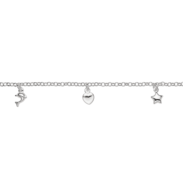 Image of Støvring Design sterling sølv armbånd, symbol med blank overflade, model 15190844