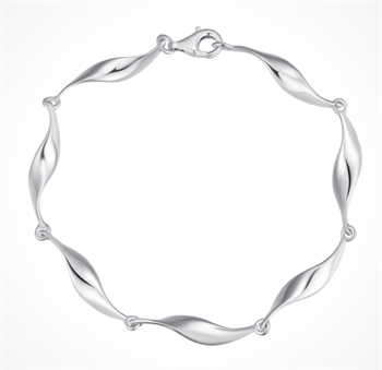 Sølv armbånd, fra Støvring Design