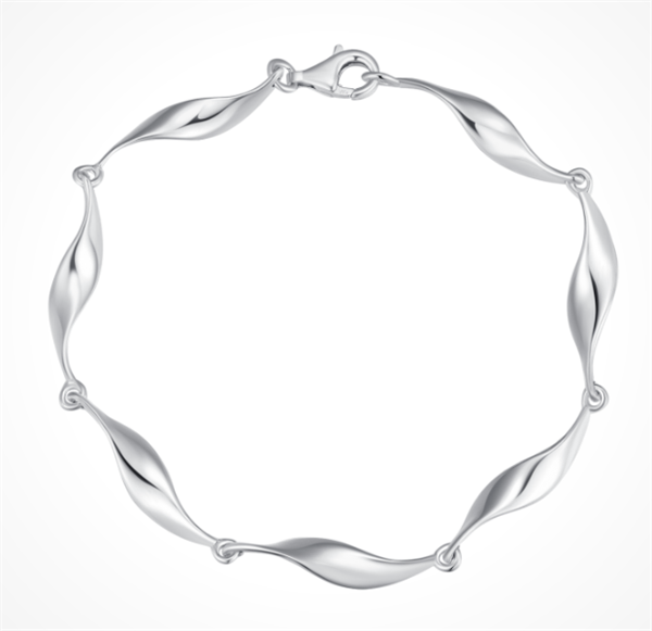 Sølv armbånd, fra Støvring Design