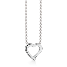 Støvring Design sterling sølv Collier,  med blank overflade, model 16223559