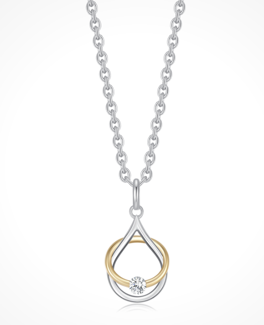 Sølv halskæde, fra Støvring Design