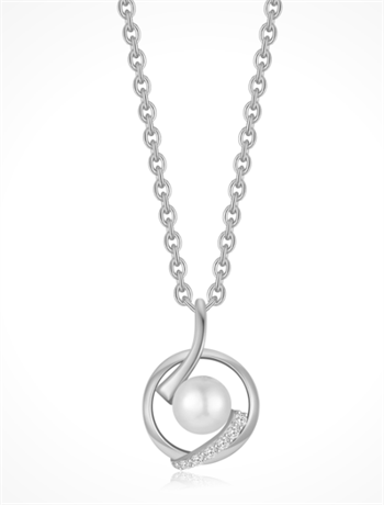 Sølv halskæde, fra Støvring Design