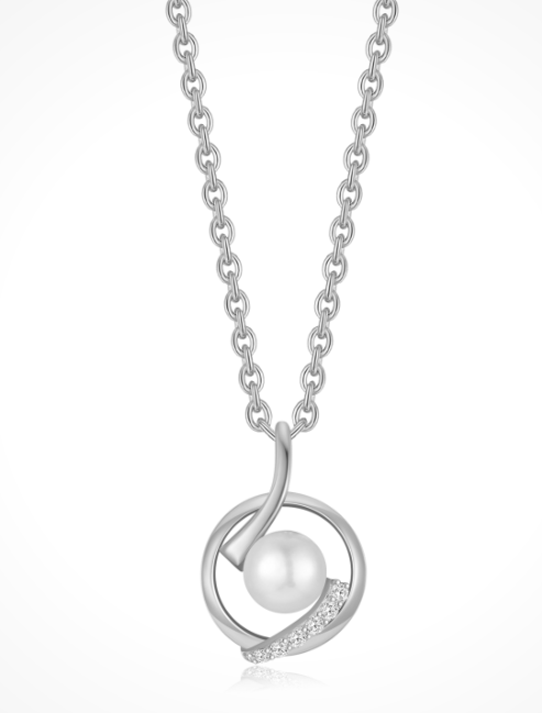 Sølv halskæde, fra Støvring Design