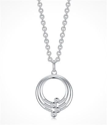 Sølv halskæde, fra Støvring Design