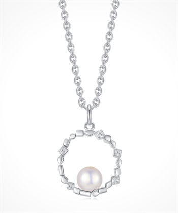 Sølv halskæde, fra Støvring Design