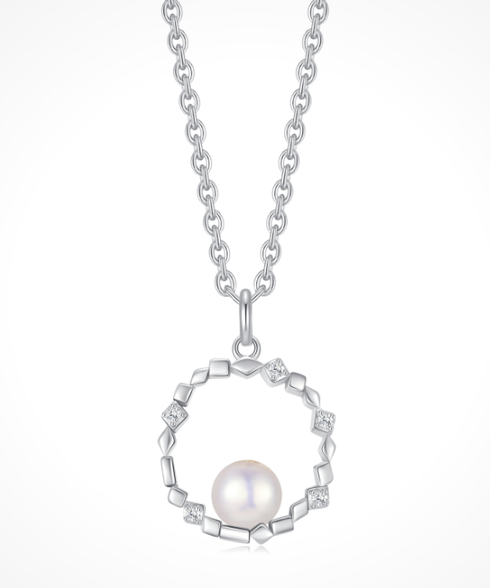 Sølv halskæde, fra Støvring Design