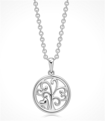 Sølv halskæde, fra Støvring Design