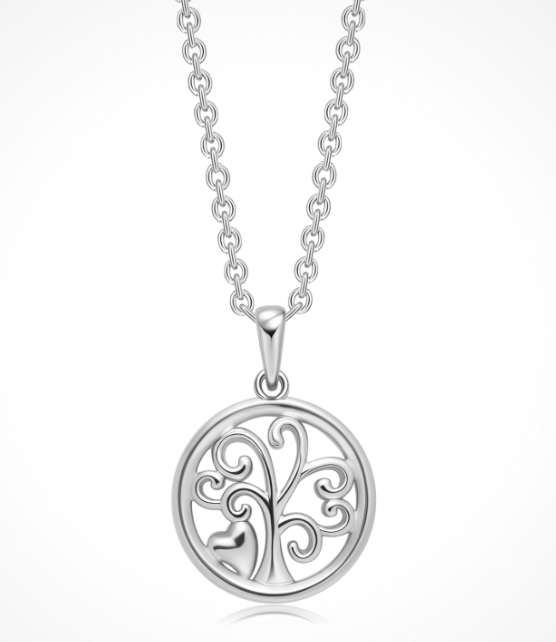 Sølv halskæde, fra Støvring Design