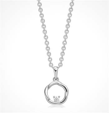 Sølv halskæde, fra Støvring Design