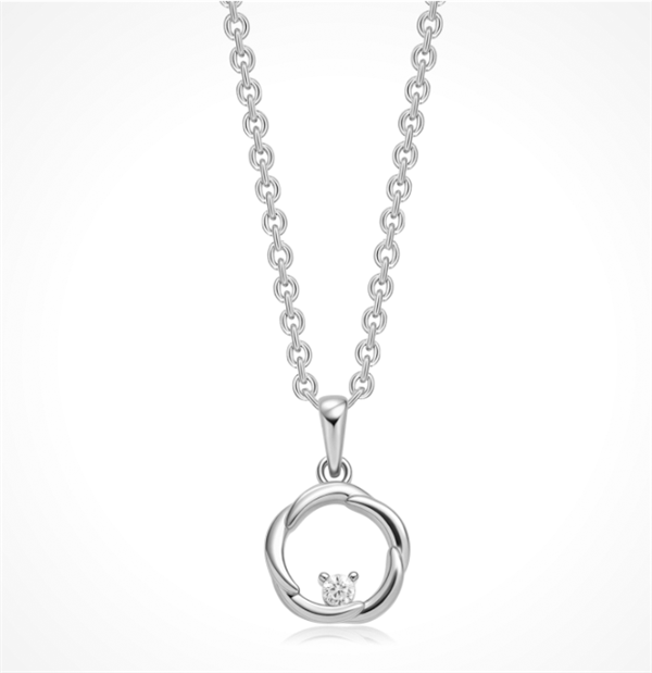 Sølv halskæde, fra Støvring Design