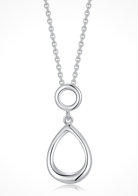 Sølv halskæde, fra Støvring Design