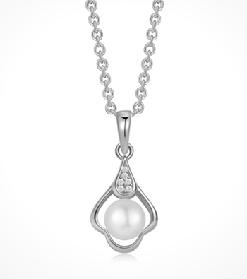 Sølv halskæde, fra Støvring Design