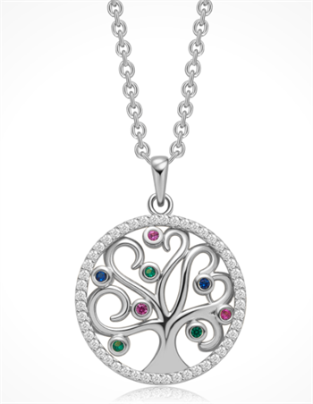 Sølv halskæde, fra Støvring Design