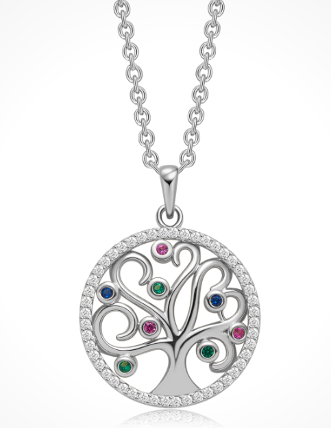 Sølv halskæde, fra Støvring Design