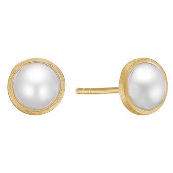 Aagaard 14 karat Pearls ørestikker med 2 Perler