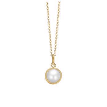 Aagaard 14 karat Pearls halskæde med 1 Perle