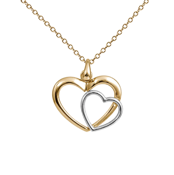 Aagaard In My Heart hjertevedhæng i 8 karat guld