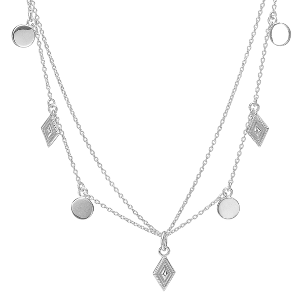 Kranz & Ziegler sterling sølv CHARMS halskæde