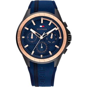 Tommy Hilfiger Sport PVD coated stål Batteridrevet quartz herre ur, model 1791860