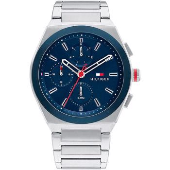 Tommy Hilfiger Connor Stål Batteridrevet quartz herre ur, model 1791896