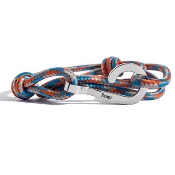 Image of P Mandarin Silver, Model 1PMS, håndlavet unisex armbånd