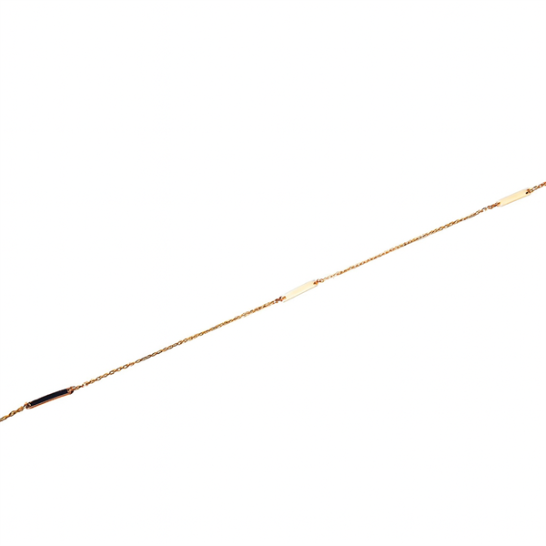 Guldankelkæde 8kt 27cm