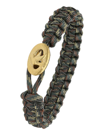 Camouflage From Soldier to Soldier armbånd med Soldier Dove of Peace forgyldt stållås – Aagaard