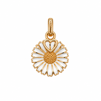 Christina Jewelry & Watches Marguerite blomstervedhæng i forgyldt sølv