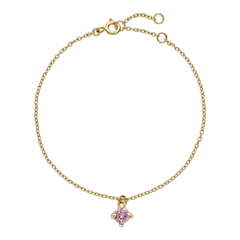 Lund Copenhagen 8 kt. guld Gems armbånd