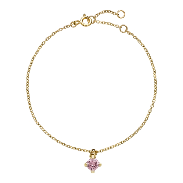 Lund Copenhagen 8 kt. guld Gems armbånd