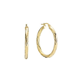 Creol snoet ø.25mm 8 karat guld