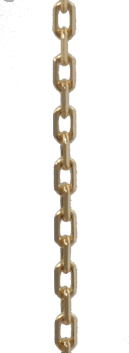 Anker facet kæde 45/50, 8 karat