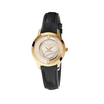 Hos Guldsmykket.dk har vi dit nye Smykkeur fraChristina Collection model 334GWBL-LOVE