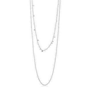 Aagaard Sterling sølv halskæde,  med blank overflade, model 6003259-45