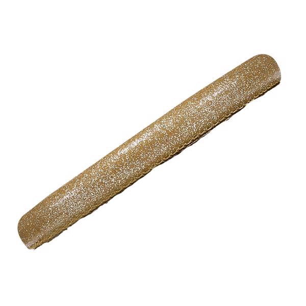 Christina læderarmbånd - 30 cm, Sparkling Gold