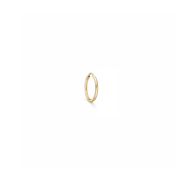 Smuk 8 kt. Guld creol i 15 mm. fra Støvring Design