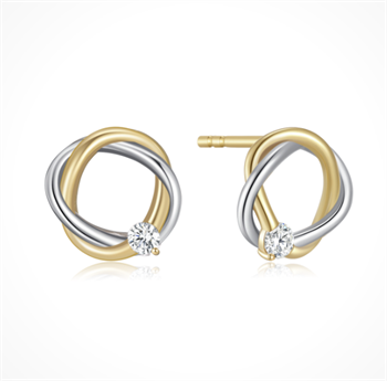 Guld ørestikker, fra Støvring Design