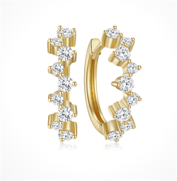 Guld ørestikker, fra Støvring Design