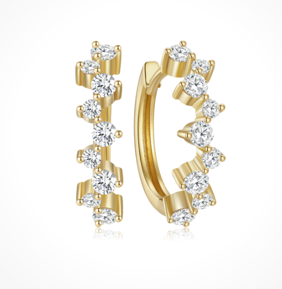 Guld ørestikker, fra Støvring Design