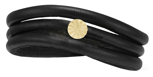 Mor\'s 6 mm læderarmbånd fra Christina med magnetlås