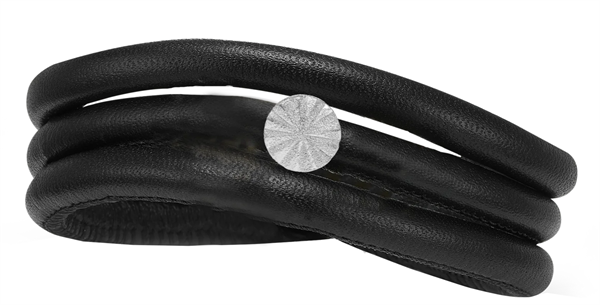 Mor\'s 6 mm læderarmbånd fra Christina med magnetlås