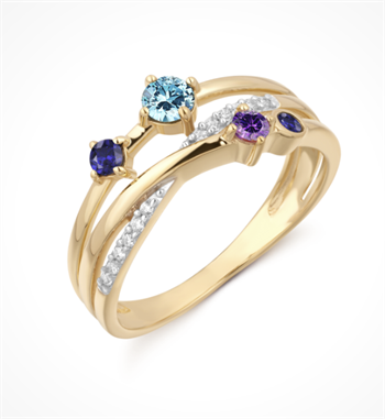 Guld ring, fra Støvring Design