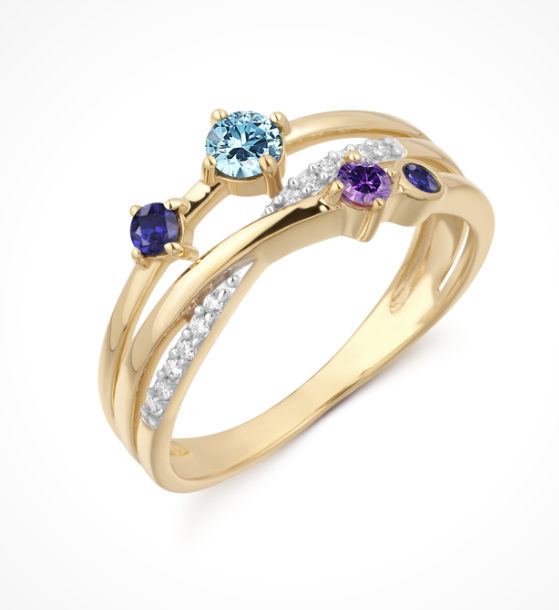 Guld ring, fra Støvring Design