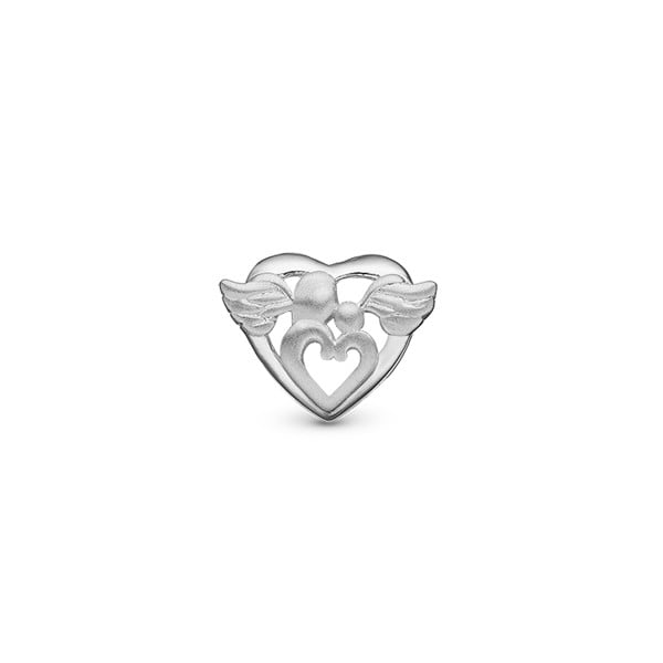 Guardian Angel sølv mini charm, fra Christina Collect