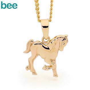 Bee Jewellery Horse 9 kt guld Vedhæng blank, model 62935
