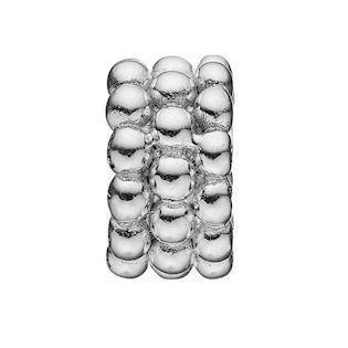 Christina Collect sølv Cirkler til læderarmbånd, Circles med blank overflade, model 630-S25