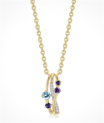 Guld halskæde, fra Støvring Design